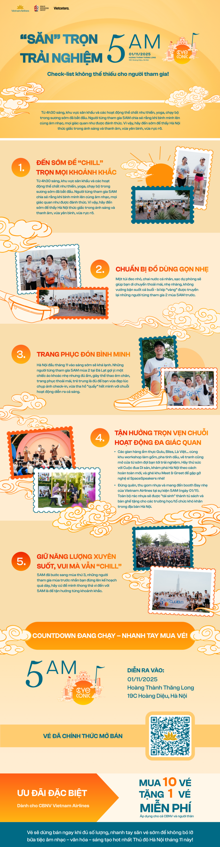 'Săn' trọng trải nghiệm show 5AM - check list không thể thiếu cho người tham gia - 1