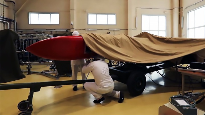 Tên lửa Burevestnik. Ảnh The Jamestown Foundation