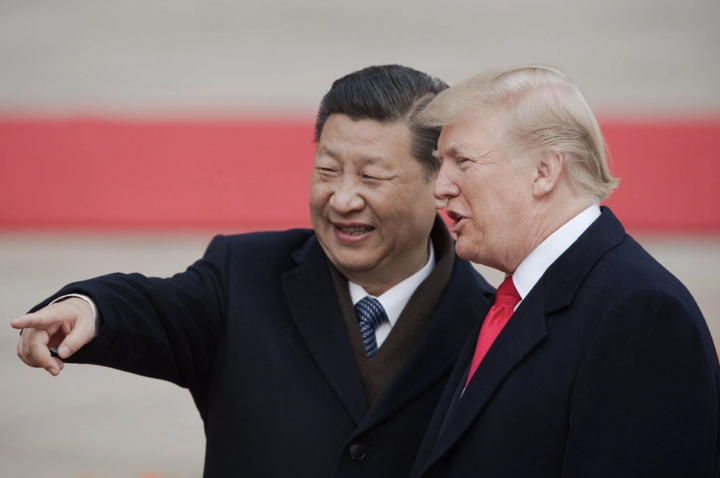 Chủ tịch Trung Quốc Tập Cận Bình và Tổng thống Mỹ Donald Trump. (Ảnh: Getty)