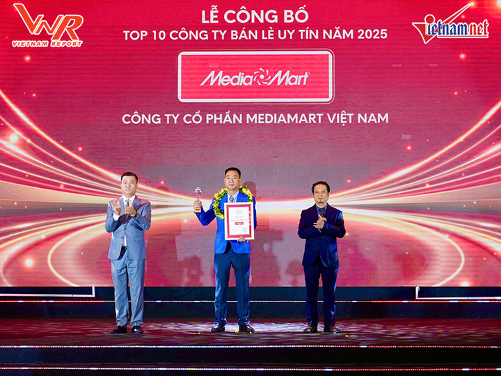MediaMart thăng hạng trong Top 10 công ty bán lẻ uy tín 2025 - 1