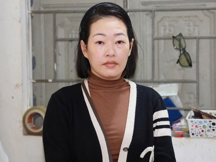 Nguyễn Ngọc Hà tại cơ quan công an. (Ảnh: CACC)