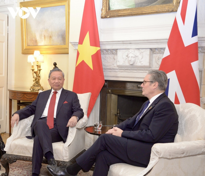 Tổng Bí thư Tô Lâm hội đàm với Thủ tướng Anh Keir Starmer - 2