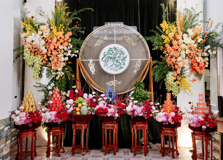 Không gian đám hỏi của cặp đôi.