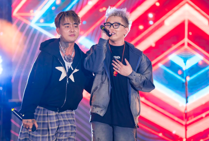 Rapper B Ray và Đạt G.