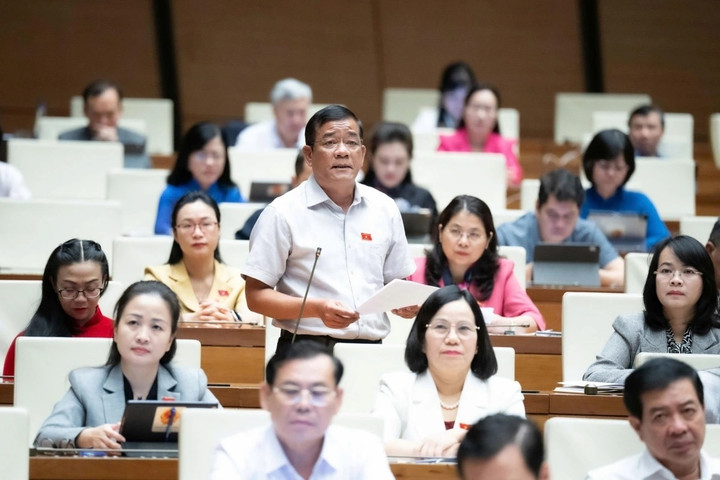 ĐBQH K'Nhiễu - Lâm Đồng cho rằng, mỗi hành động chậm trễ hay thiếu trách nhiệm đều tác động trực tiếp đến niềm tin của người dân. Ảnh Quốc hội