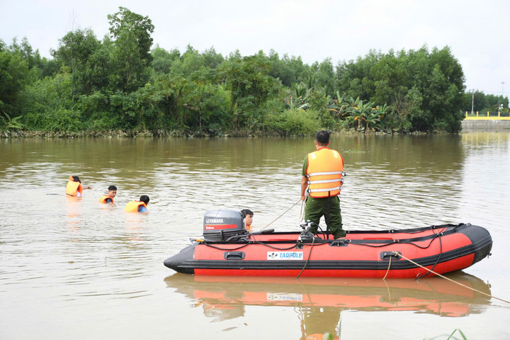 Khu vực tìm thấy thi thể Hiếu.