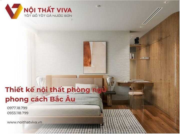 Nội thất Viva thiết kế thi công nội thất hiện đại, không gian Bắc Âu đẹp, ấm áp - 2