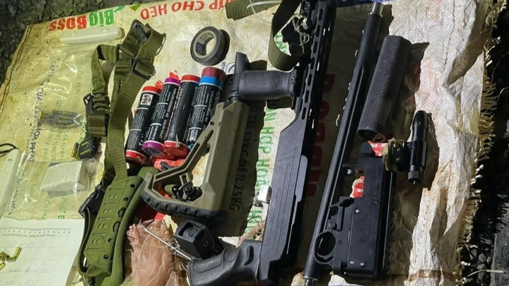 Tang vật thu giữ trong vụ án.