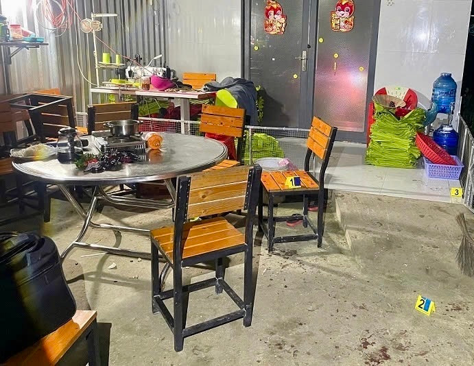 Hiện trường nơi xảy ra vụ đánh ghen.