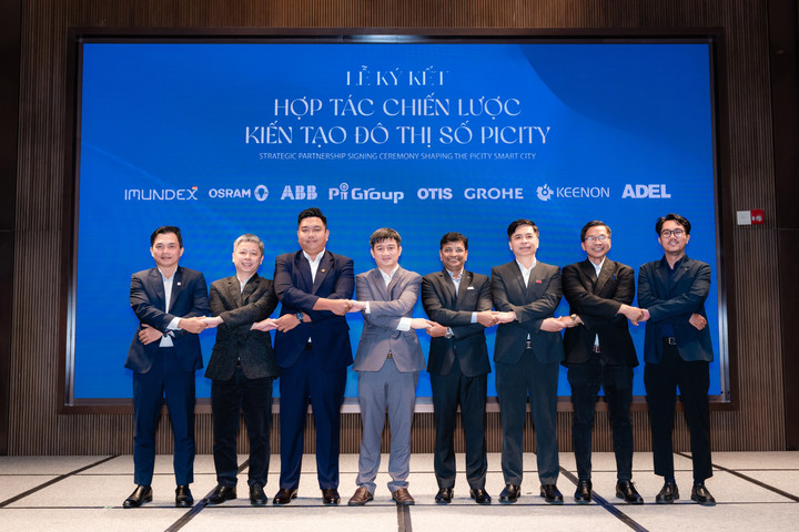Pi Group “bắt tay” hợp tác với các thương hiệu hàng đầu thế giới kiến tạo Đô thị số Picity