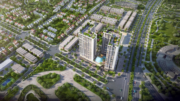 The Zenith Hải Phòng, tâm điểm kết nối mới của Kiến An với hệ sinh thái xanh đa tầng và nhịp sống phồn hoa liền kề đại lộ Bùi Viện.