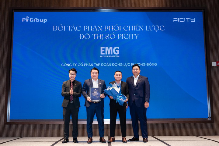 Phương Đông EMG sẽ đồng hành cùng Pi Group trong việc triển khai tiếp thị Đô thị số Picity.