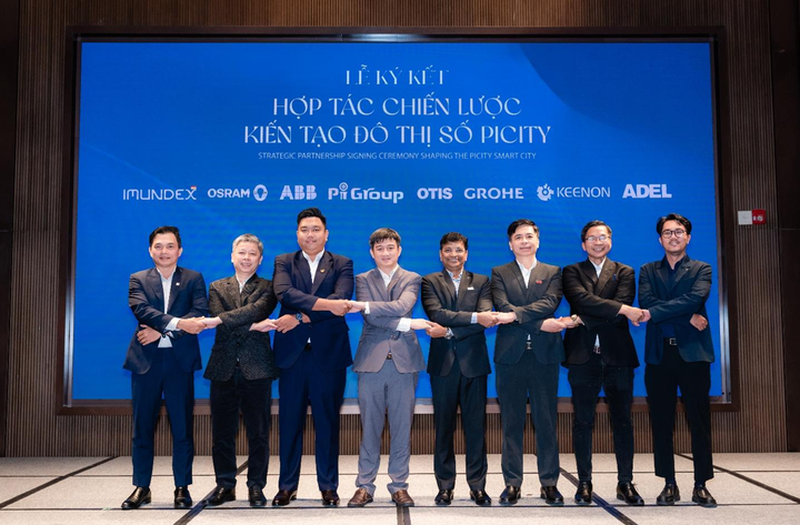 Đô thị số Picity được bảo chứng chất lượng bởi các thương hiệu hàng đầu thế giới.