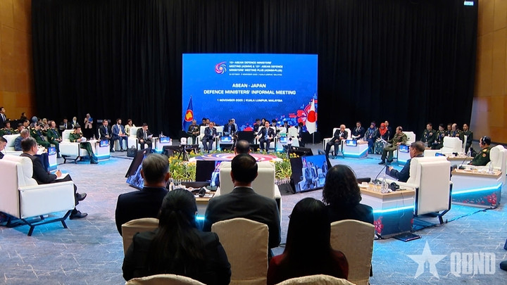 Đại tướng Phan Văn Giang tham dự Cuộc gặp không chính thức Bộ trưởng Quốc phòng ASEAN - Nhật Bản.