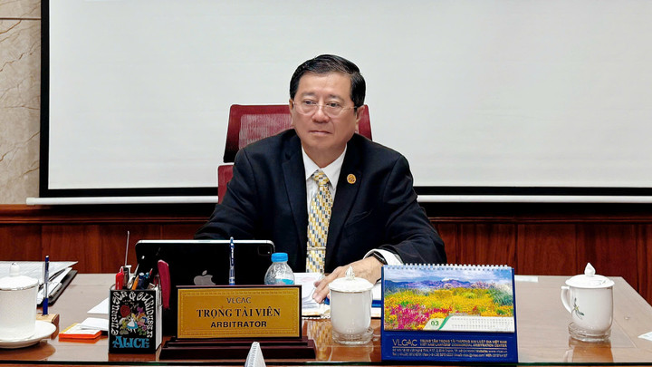 Luật sư Nguyễn Văn Hậu trả lời phỏng vấn Báo Điện tử VTC News.