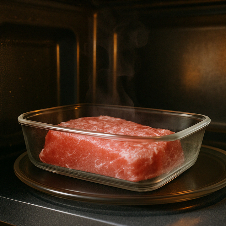 Không nên rã đông liên tục một lần dài mà chia thành nhiều lượt ngắn.