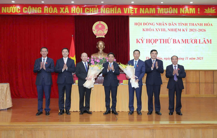 Thanh Hóa có 2 tân Phó Chủ tịch UBND tỉnh.