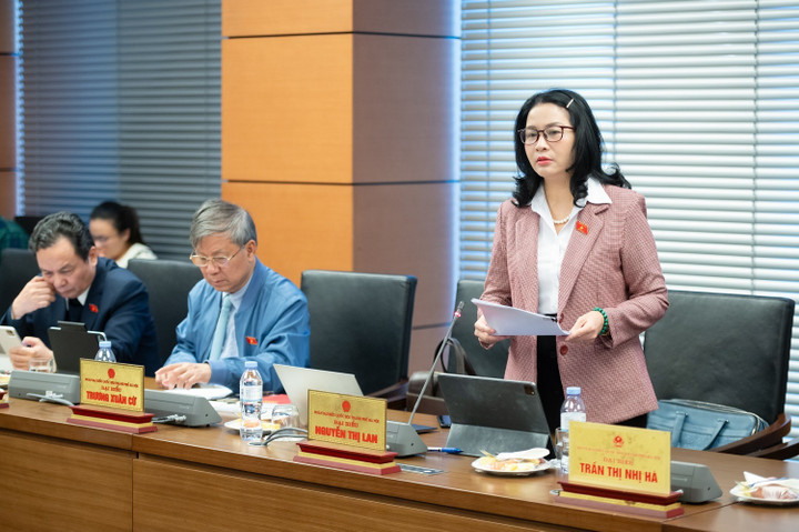 Đại biểu Nguyễn Thị Lan - Đoàn ĐBQH Thành phố Hà Nội.