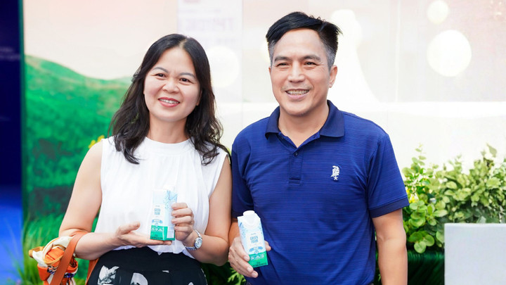 Vinamilk Green Farm Cao Đạm là dòng sản phẩm tiêu biểu cho chiến lược phát triển sản phẩm hướng đến tương lai của Vinamilk. (Ảnh: Minh Anh)