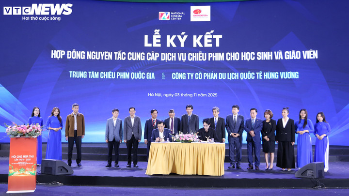 Trung tâm Chiếu phim Quốc gia ký kết các thỏa thuận hợp tác về phát triển và vận hành hạ tầng nền tảng đặt vé xem phim online; cung cấp dịch vụ chiếu phim cho học sinh và giáo viên.