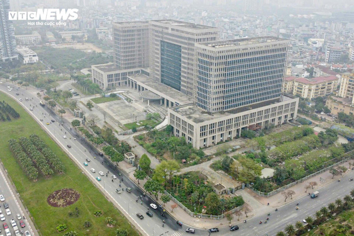 Dự án trụ sở Bộ Ngoại. (Ảnh: Viên Minh)