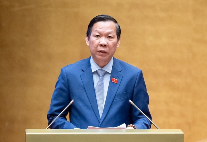 Chủ nhiệm Ủy ban Kinh tế và Tài chính Phan Văn Mãi. (Ảnh: Media Quốc hội).