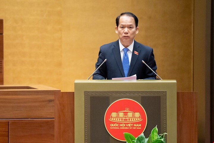 Chủ nhiệm Ủy ban Pháp luật và Tư pháp Hoàng Thanh Tùng.