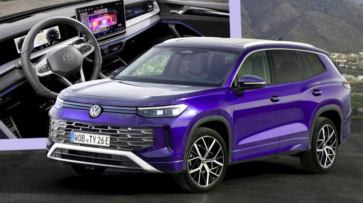 Volkswagen Tayron 2026 là mẫu SUV cỡ trung mới nhất của hãng. (Ảnh: Volkswagen Sài Gòn)