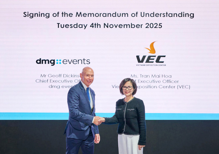 VEC và dmg events hợp tác ra mắt hội nghị - triển lãm toàn cầu - 2