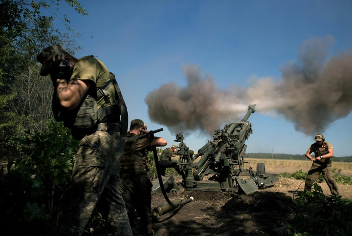 Quân đội Ukraine trên chiến trường. Ảnh: Reuters