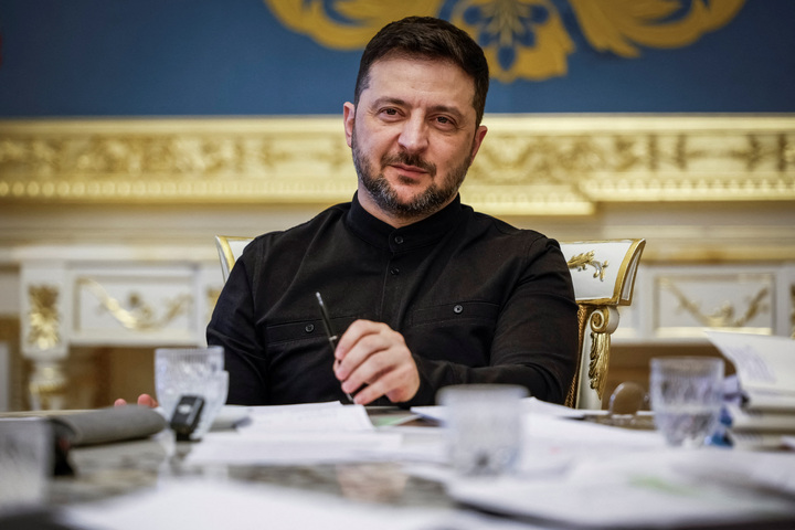 Tổng thống Ukraine Volodymyr Zelensky (Ảnh: Reuters)