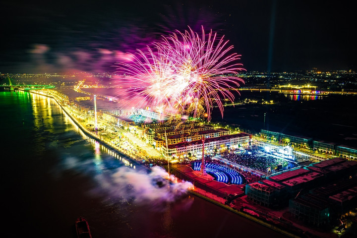 Đảo Vũ Yên vụt sáng trở thành điểm đến du lịch, giải trí, trải nghiệm mới tại miền Bắc.