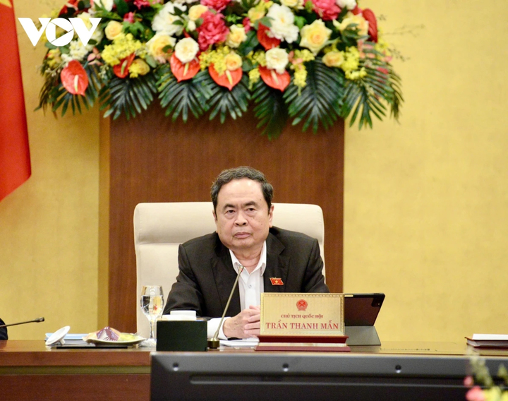 Chủ tịch Quốc hội Trần Thanh Mẫn.