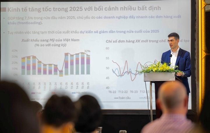 Ông Sacha Dray, Chuyên gia kinh tế của Ngân hàng thế giới (World Bank) tại Việt Nam. (Ảnh: Đ.V)