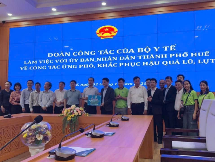 Smart A đồng hành cùng Bộ Y tế trong chuyến công tác sẻ chia cùng miền Trung - 1