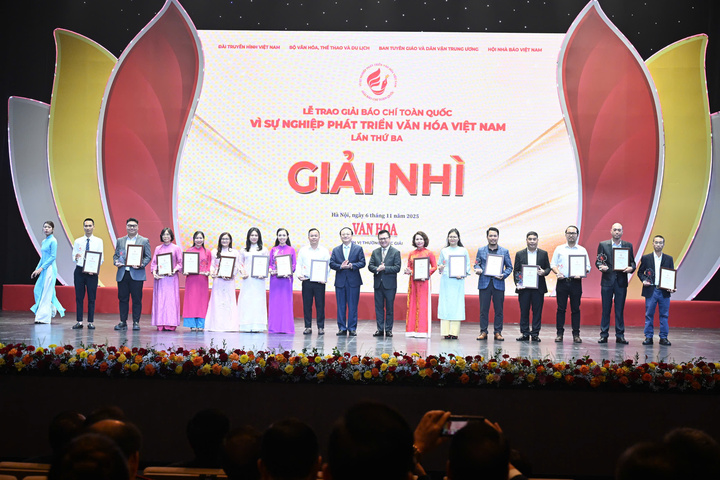 VOV giành 6 giải báo chí "Vì sự nghiệp phát triển Văn hóa Việt Nam".