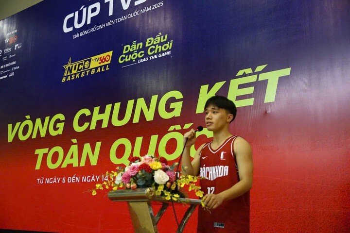 Khai mạc giải bóng rổ sinh viên toàn quốc 2025.