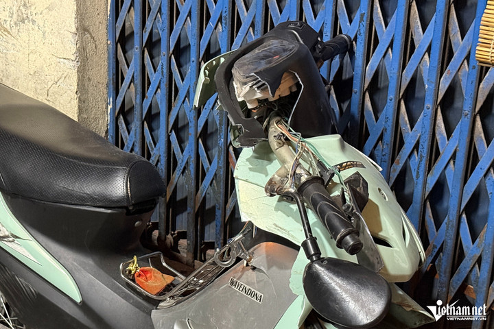 Ô tô tải tông loạt xe ở Hà Nội, nhân chứng kể giây phút thoát nạn - 2