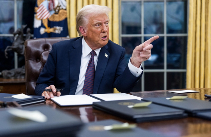 Tổng thống Mỹ Donald Trump. (Ảnh: Bloomberg)