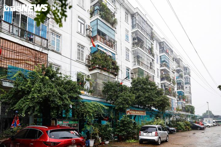 Khu chung cư Bộ Tư lệnh Đặc công, xã Thanh Trì, TP Hà Nội. (Ảnh: Minh Đức)