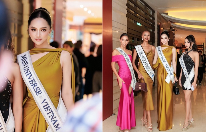 Nàng hậu khiến khán giả quê nhà vô cùng yên tâm trước những màn xuất hiện với tạo hình chỉn chu, phong thái tự tin chuyên nghiệp.