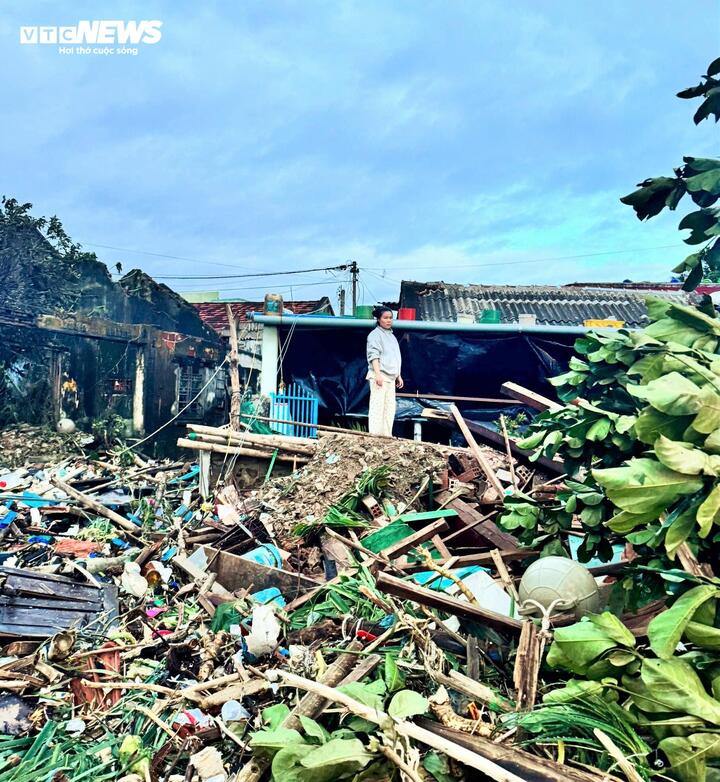 Efter bara en natt hade fiskarna i den östra fiskebyn i Gia Lai-provinsen nästan ingenting kvar.