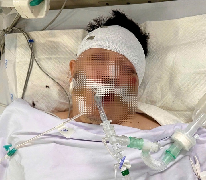 Bệnh nhân đang điều trị tại Bệnh viện Đa khoa Thủ Đức.