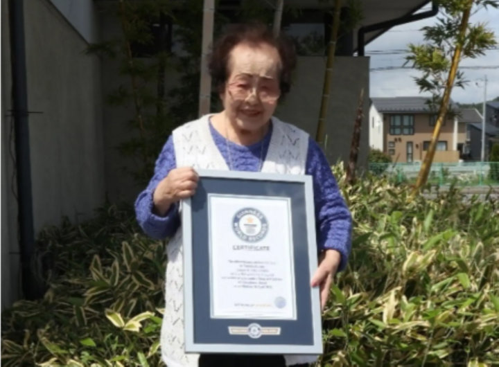 Bà Tomoko Horino được Kỷ lục Guinness Thế giới công nhận là cố vấn sắc đẹp lớn tuổi nhất thế giới (Nguồn ảnh: prtimes.jp)