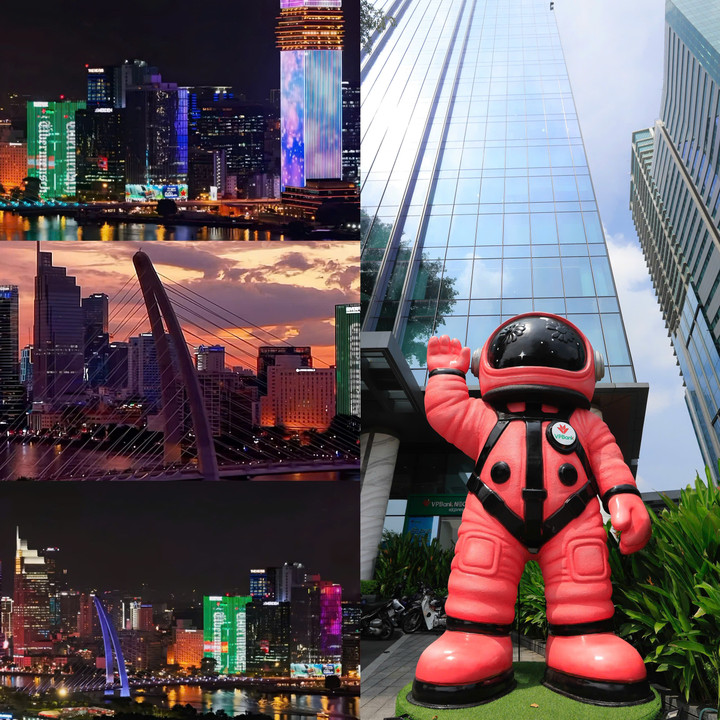 Ngay ngày công bố 3/10 VPBank chiêu đãi V-FAM bằng 2 project hoành tráng. Cre: Tiktok Anatolii K, Đường mòn.