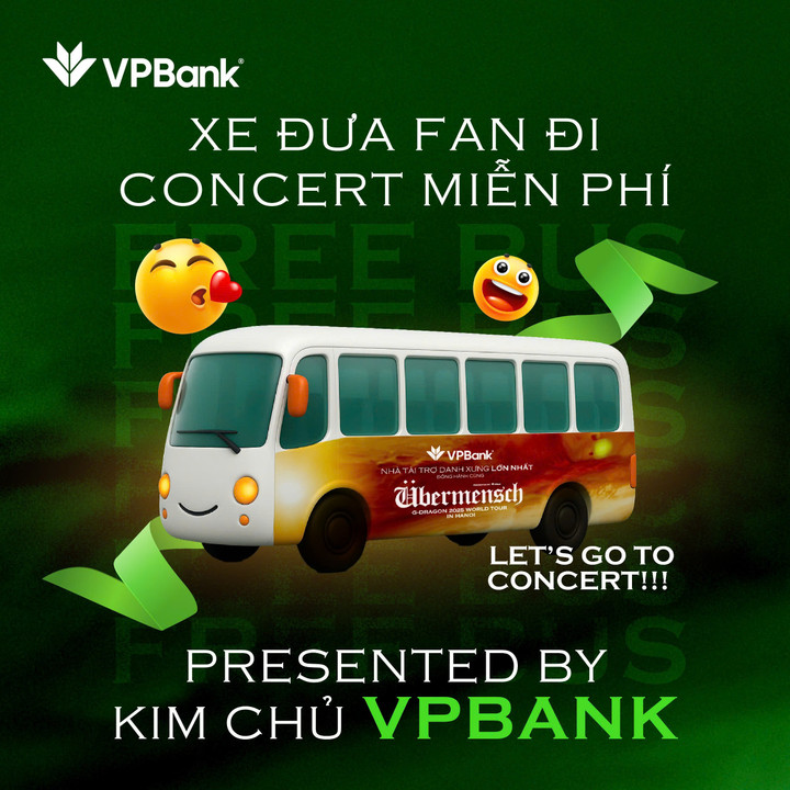 Kim chủ VPBank hỗ trợ xe đưa đón fan miễn phí.