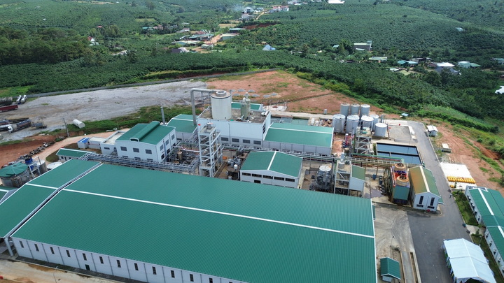 Nhà máy HC ở thôn 20, xã Bảo Lâm 1. (Ảnh: K.P)