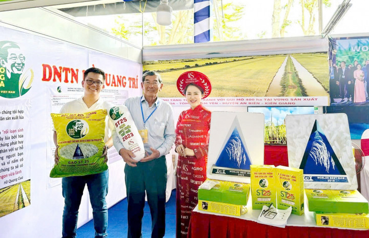 Gạo ST25 nhiều năm liền giành giải Gạo ngon nhất thế giới.
