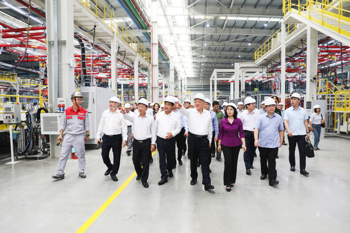 Thanh tra Chính phủ kiến nghị Bộ Tài chính xem xét đưa dự án nhà máy ô tô Thành Công Việt Hưng ra khỏi danh sách các dự án có khó khăn, vướng mắc.