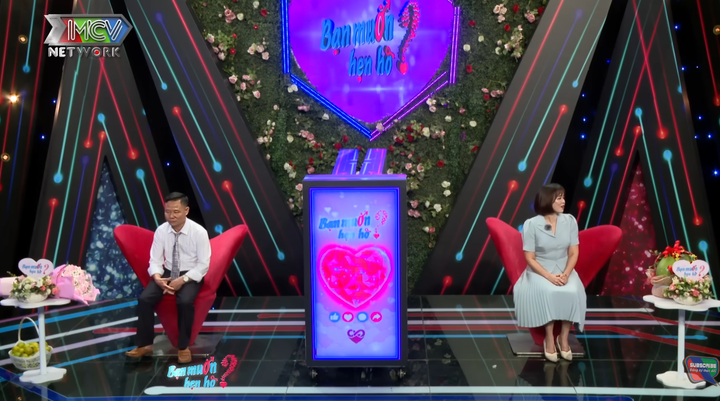 Anh Nguyễn Văn Bính và chị Nguyễn Thị Hà Phương xuất hiện tại chương trình.